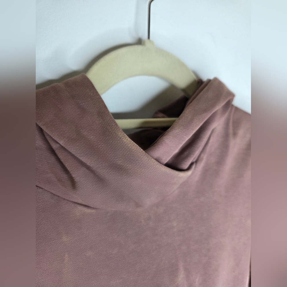 Joy Lab Size L Womens Hoodie Dusty Rose Color 100%cotton - Picture 3 of 13